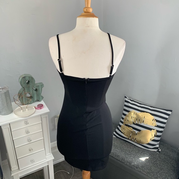 FashionNova | little black dress with longline blazer size small - Picture 5 of 11